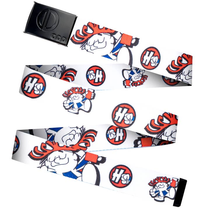 Hawaain Punch Red Surf - Ceinture taille unique pour la vente par Odd Sox