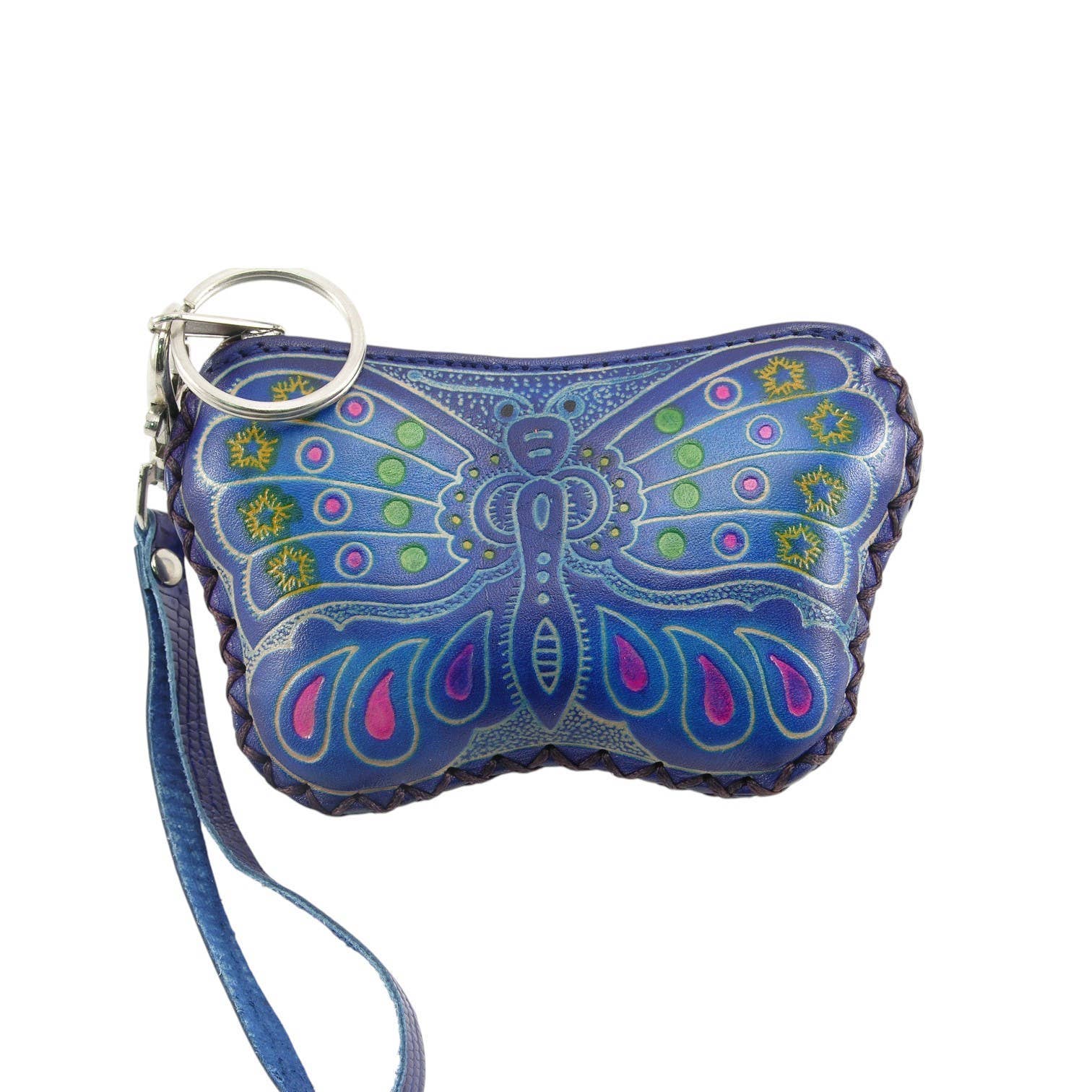 Sunflower Handmade leather inc - Wholesale Coin Purse - Women's - Handmade leather butterfly coin purse wallet3