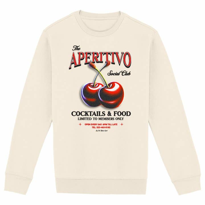 De Aperitivo Social Club - Organische Hoodie voor wholesale door The Refined Spirit
