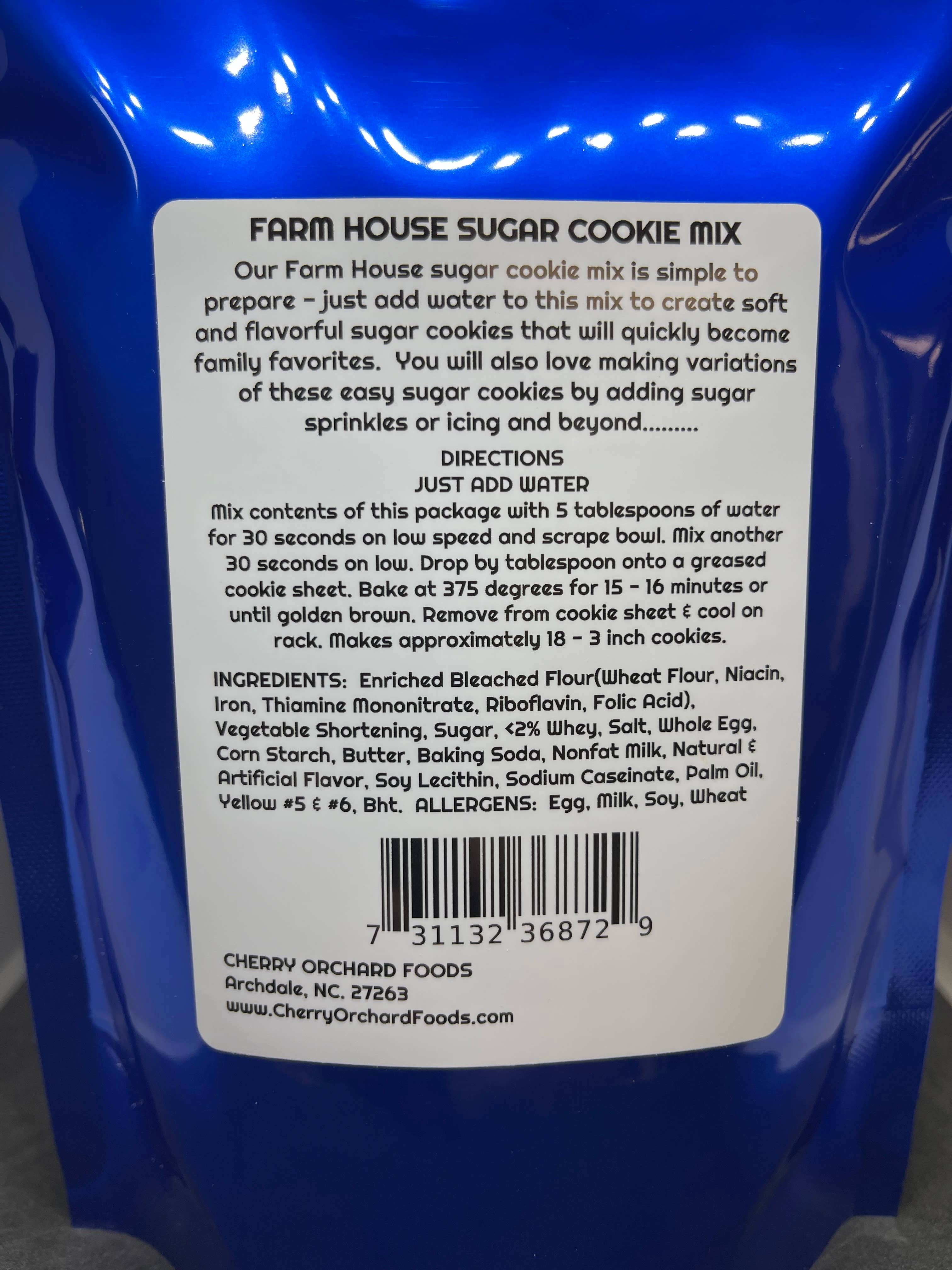 Cherry Orchard Foods - Vente Préparation pour biscuits - Produits de boulangerie et de garde-manger Farm House1