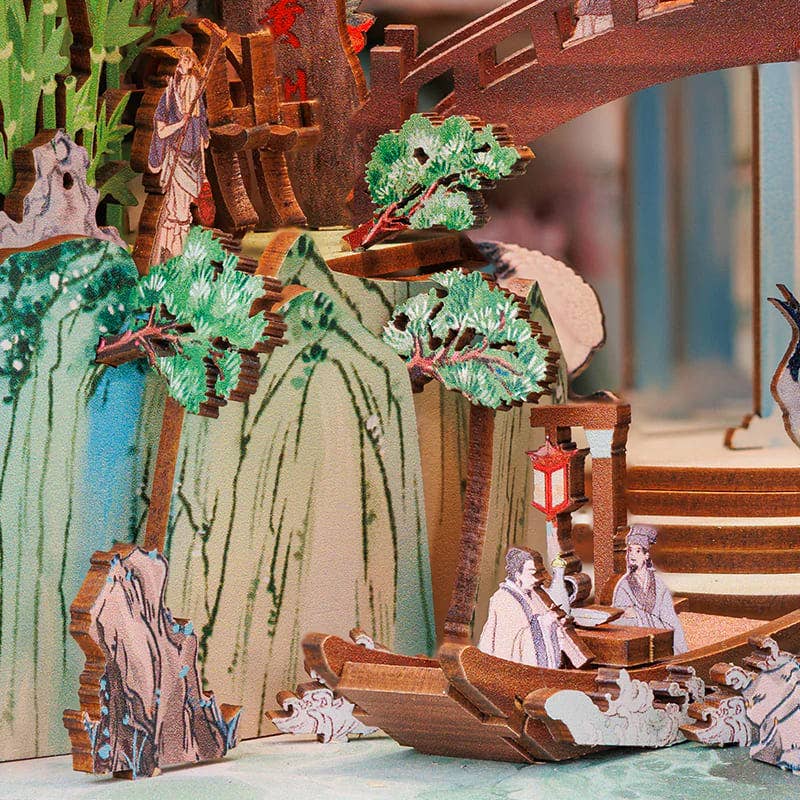 VCL CORP - Wholesale DIY Craft Kit - Su Dongpo's Life - Book Nook CUTEBEE6