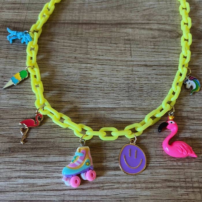 Wake and Make - Wholesale Kids Necklace - Kids - Summer Days Charm Necklace11