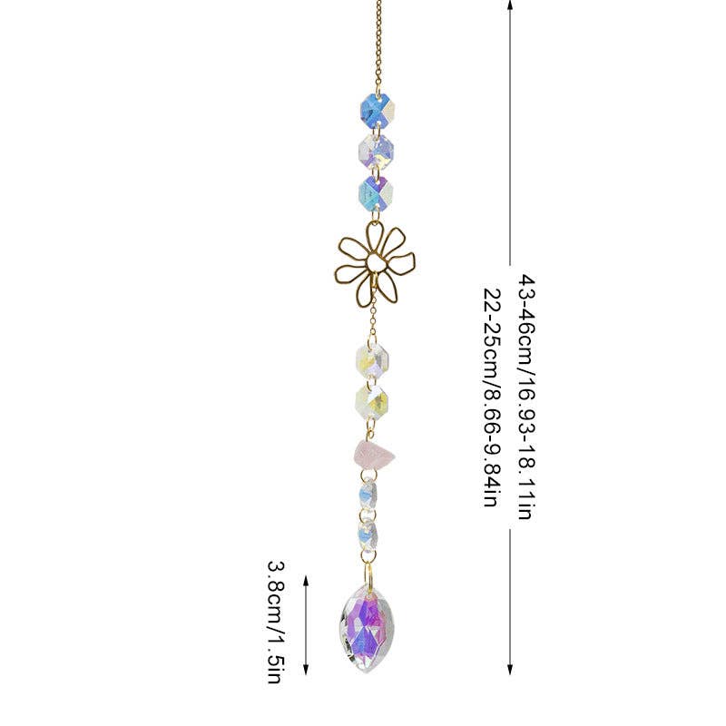Dipped Shop - Wholesale Suncatcher - Hellow Out Hanging Crystal Decoration DPCD82