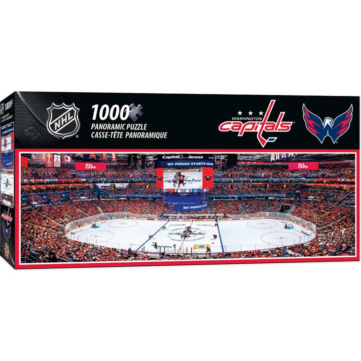 Washington Capitals - 1000 Piece Panoramic Puzzle for wholesale by Masterpieces Puzzles