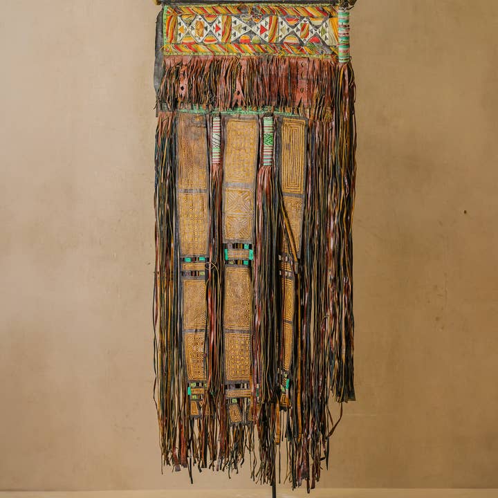 Botanical Boys – wholesale Decorative panel – Vintage Taureg Tent Panel - 41.41