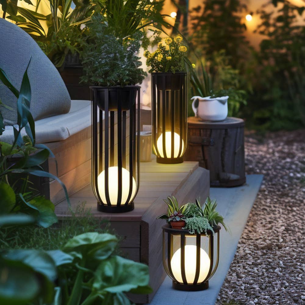 VIVZONE - Wholesale Outdoor/Lawn Light - Integrated Led Solar Power Outdoor Floor Lamp1