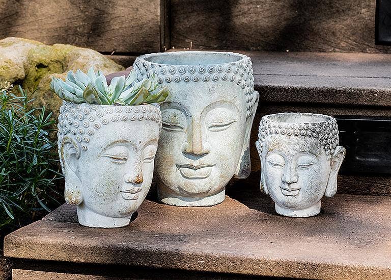 Abbott - Wholesale Plant Pot - Buddha Head Planter3