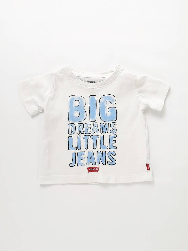 Levis 6 måneder gamle børne T-shirt for engroshandel hos Mademoiselle Bébé