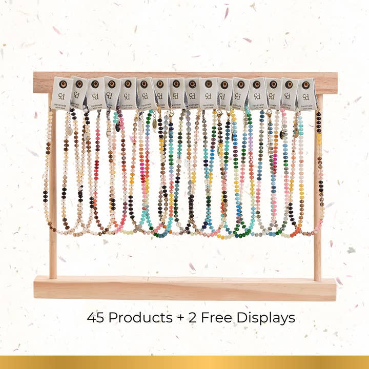 Colorful Stone Necklaces Pack #2 for wholesale by Cape Diablo