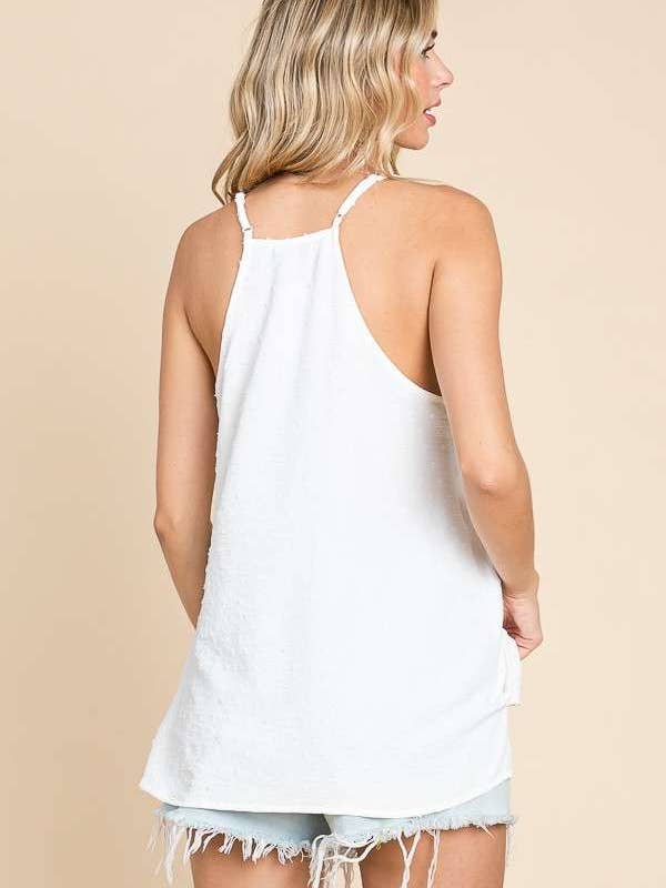 Culture Code - Wholesale Camisole - Women's - CWC1590 - EYELASH LACE RACER BACK CAMISOL15