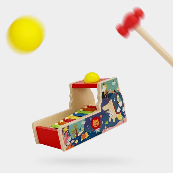 Leo & Friends - Wholesale Musical Toy - Kids & Baby - Leo & Friends Pound & Tap Xylophone with Slide-Out Xylophone10