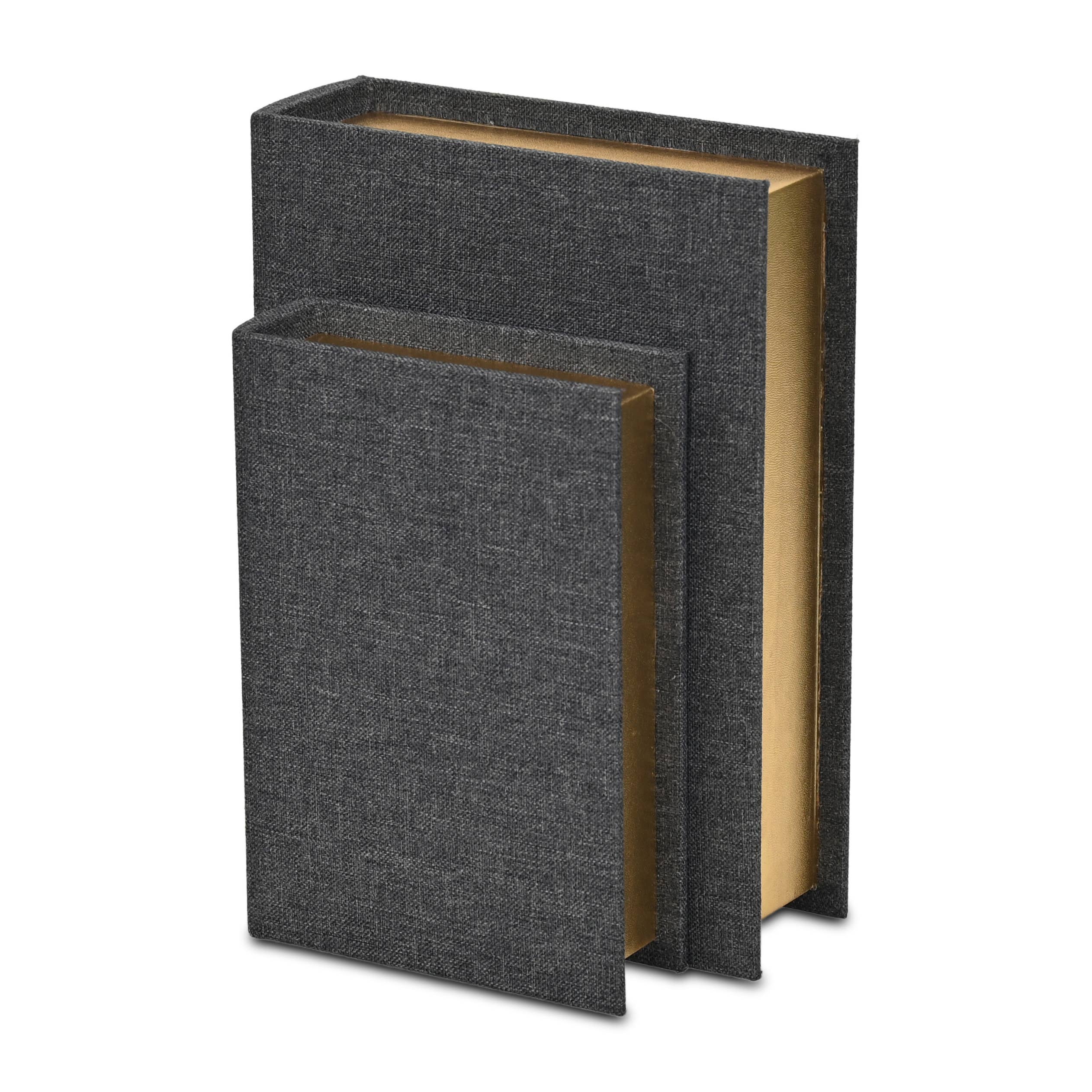 Cheungs Home Decor - Wholesale Decoratief doosje - Canter Isle linnen boekendoos set8