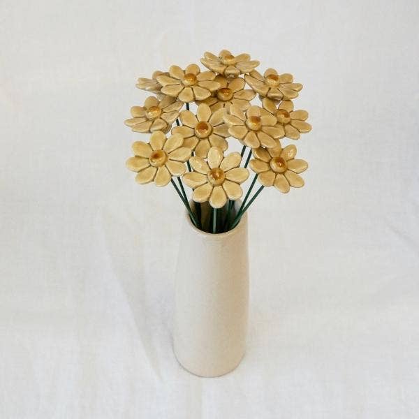 NaturoTheke - Wholesale Artificial Flowers - Marguerite diameter approx. 3.5 cm, 20 cm stem4
