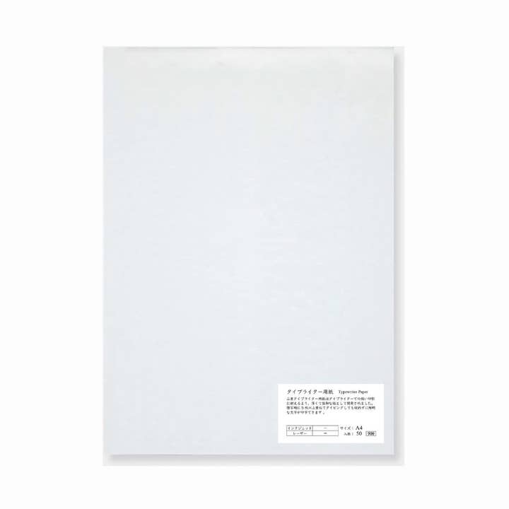 Yamamoto Paper Typewriter A4 50 Sheet Pack for wholesale by Notable Designs (UK)