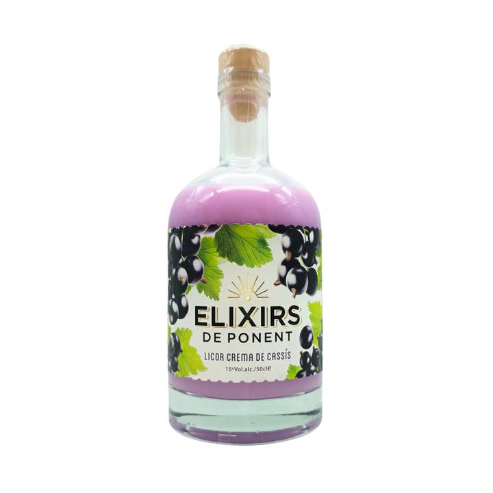 ELIXIRS DE PONENT - Wholesale Liqueur - CASSIS LIQUEUR CREAM