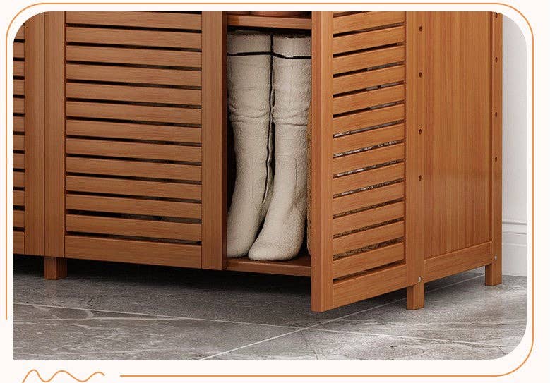everythingbamboo - Wholesale Shoe Rack - Bamboo Shoe Case Shoe Rack Cabinet Book Case Shelf Storage Multiple Use Classic Luxury7