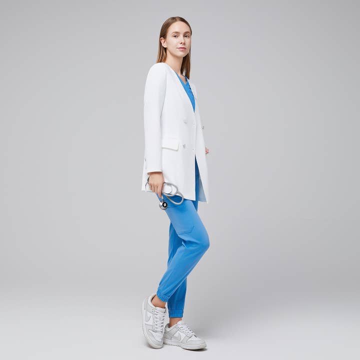 vit Zenir | W-lång labbrock LCW-09 för wholesale på Faire
