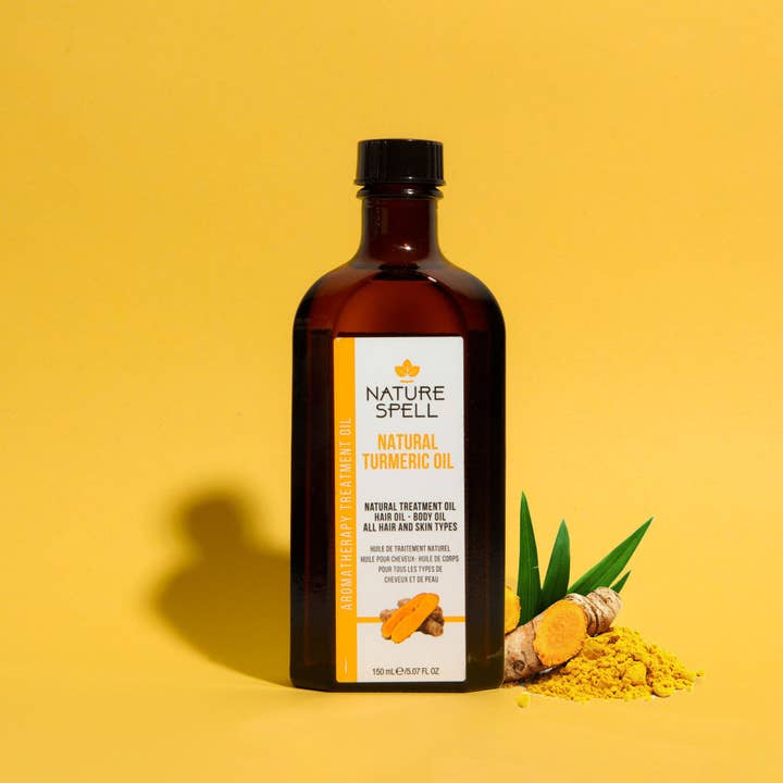 Nature Spell – wholesale Bath/body oil – Nature Spell Turmeric Oil for Skin & Hair3