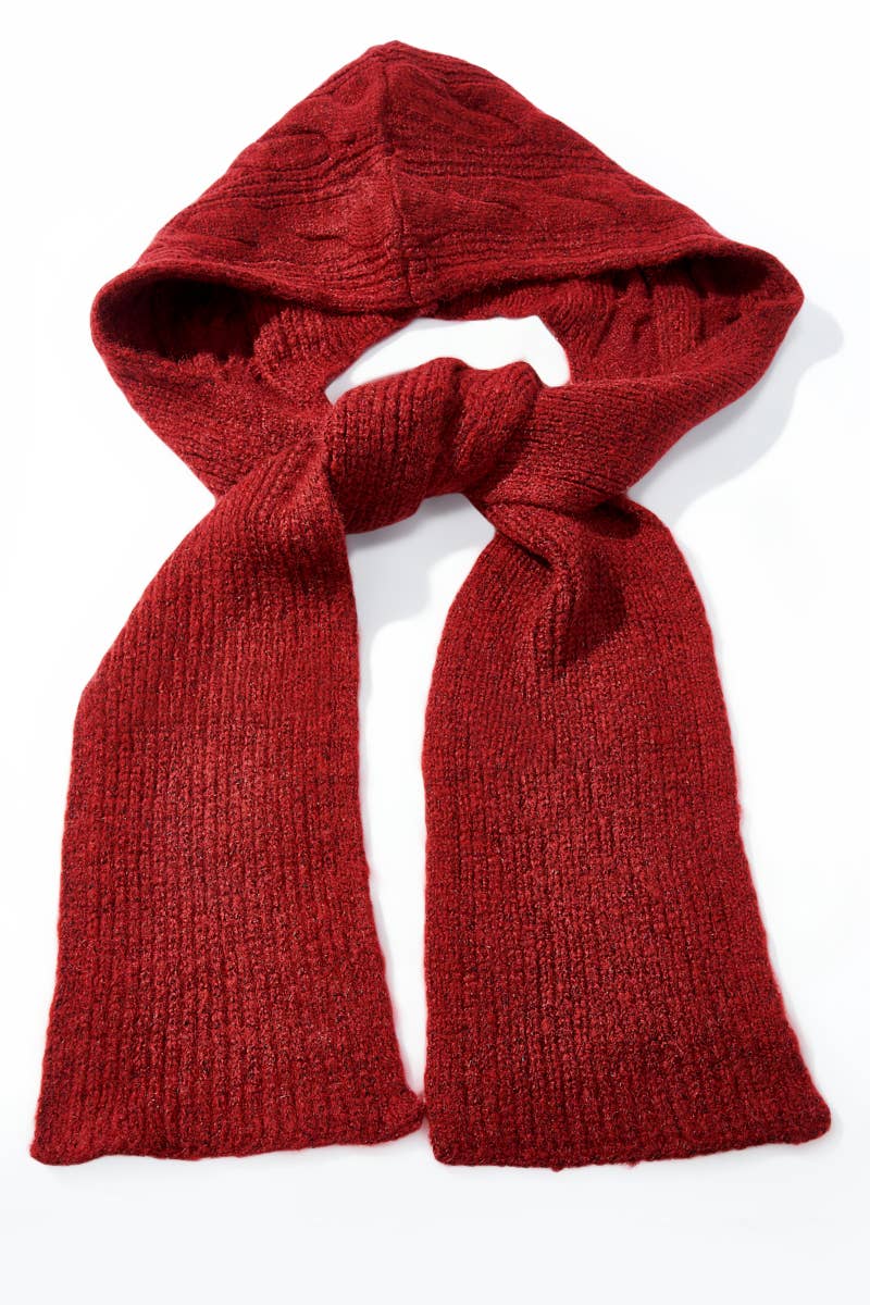 BYREN | ÉLINE L'ATELIER - Wholesale Beanie - Women's - 2-in-1 Wool Beanie-Scarf MJ219SD6