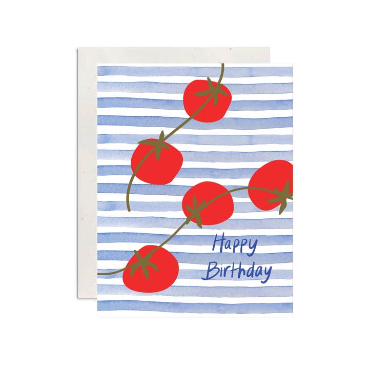 Tales of Eleanor - Wholesale Birthday Card - Tomatoes Birthday Card