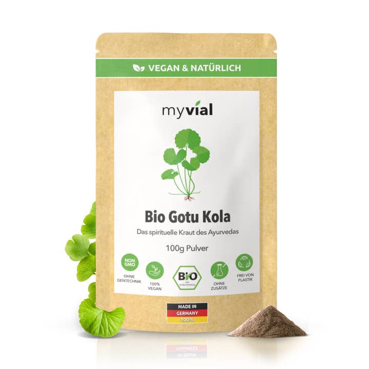 Organic Gotu Kola Powder for wholesale by myvial