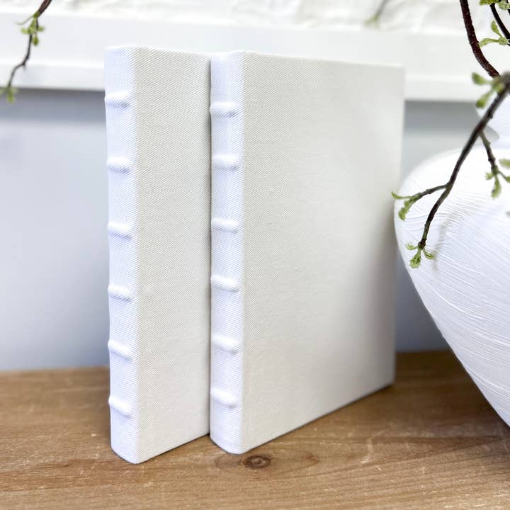 Shelf Decor- Decorative Books- Fabric Covered Books for wholesale by The House of Elements