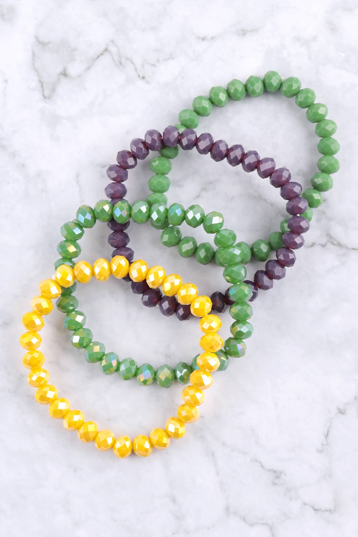 Love and Repeat - Vente Bracelet de perles - BRACELET EXTENSIBLE QUATRE LIGNES DE PERLES DE CRISTAL21