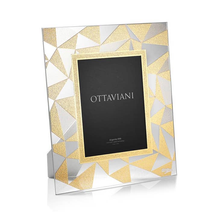 “Diamante” Crystal Photo Frame W/F Gold for wholesale by Ottaviani