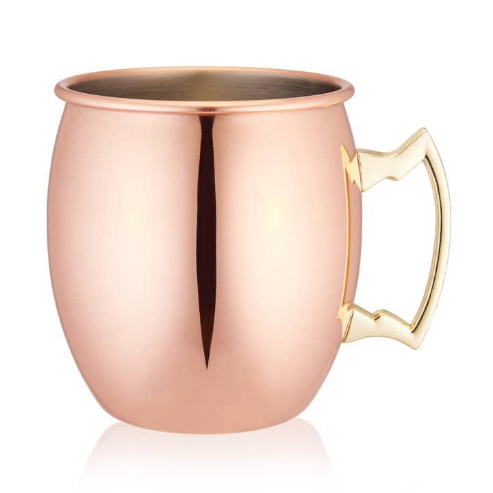 Copper Plated Stainless Steel Moscow Mule Cocktail Mugs for wholesale by TRUE