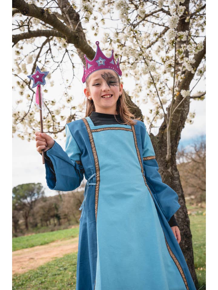 KALID MEDIEVAL - Wholesale Costume - Kids - MILADY COSTUME BLUE - ST159, ST441, ST152, ST149, ST6462