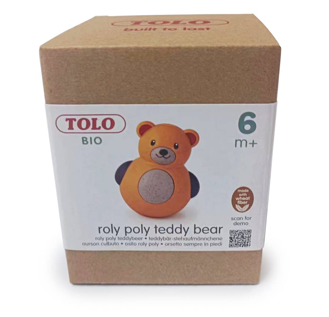 TOLO BIO - Wholesale Classic Toy - Kids - Tolo Bio Roly Poly Teddy bear2