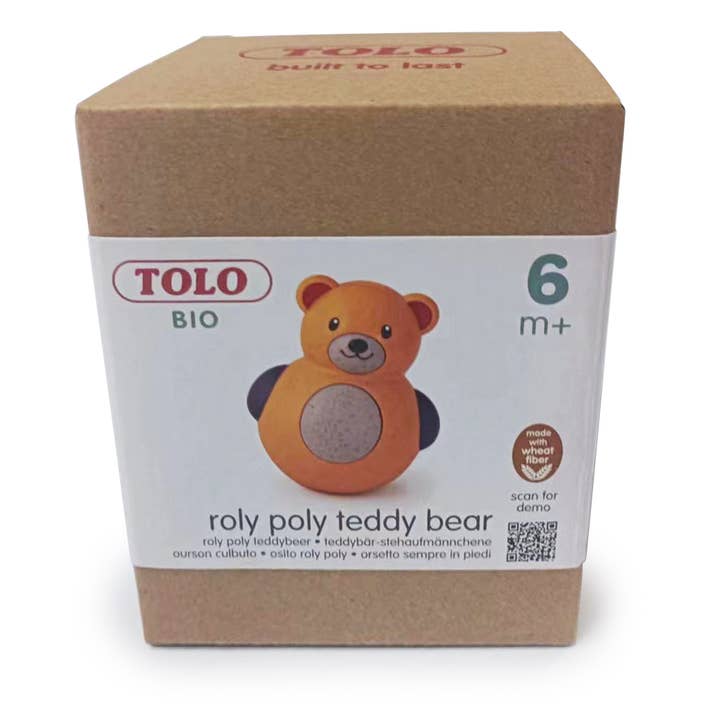 TOLO BIO - Wholesale Classic Toy - Kids - Tolo Bio Roly Poly Teddy bear2