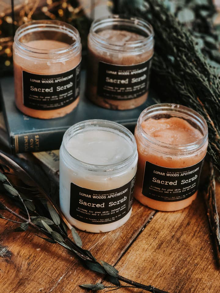 Feiertag Heiliger (Zucker) Peeling für den Großhandel von Lunar Woods Apothecary