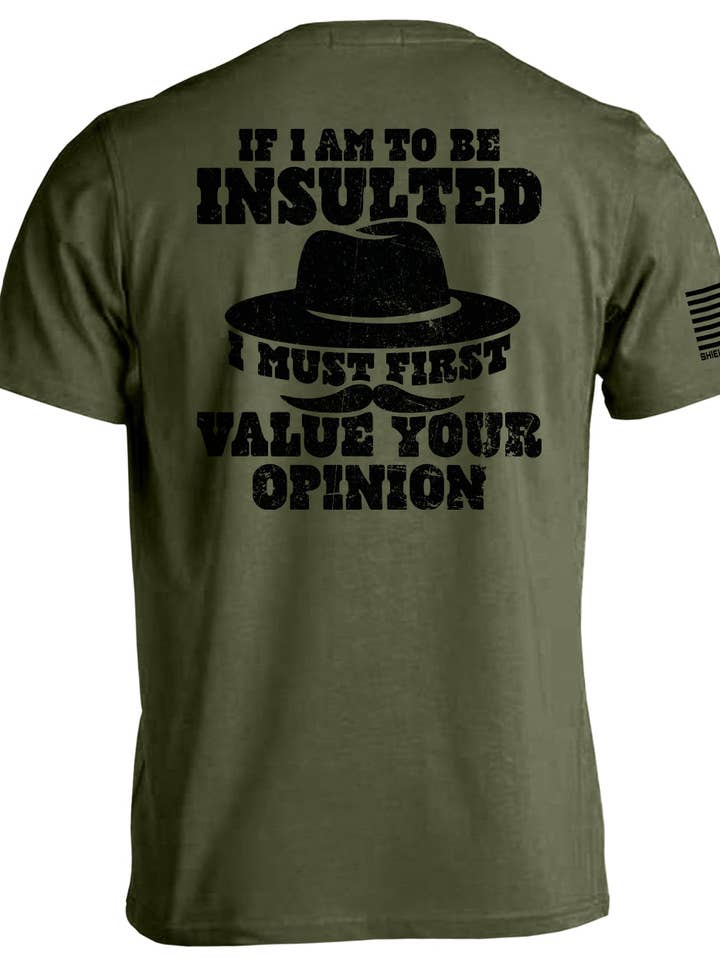 Si je dois être insulté pour la vente par Shield Republic