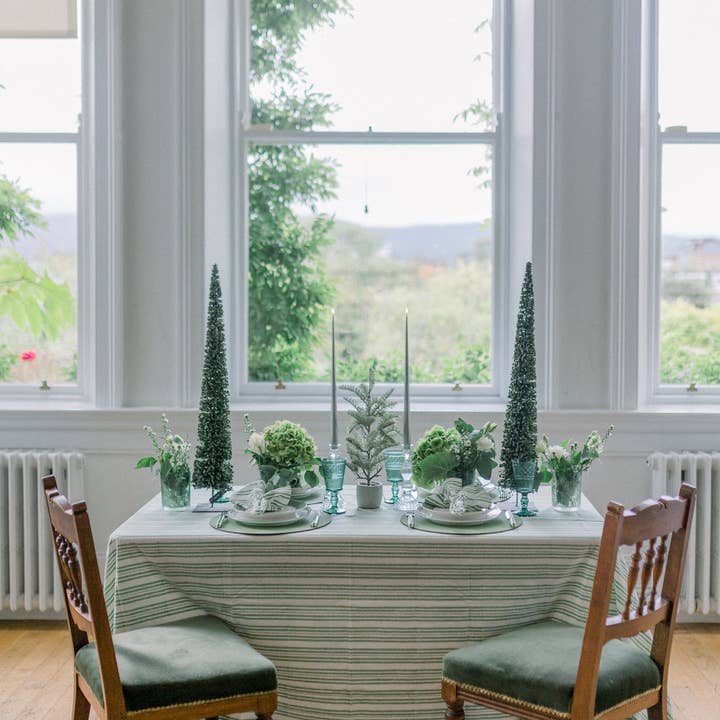 LNH EDIT - Wholesale Tablecloth - Elsie Green Tablecloth
