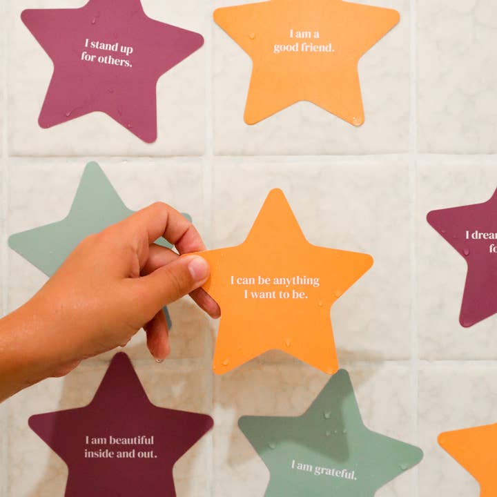 JaxKelly - Vente Assortiments de papeterie/cartes - Cartes d'affirmation™ pour la douche - Enfants7