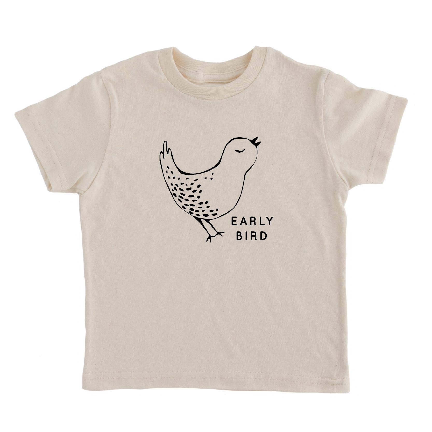 Nature Supply Co - Wholesale Screen Printed T-Shirt - Kids - Early Bird T shirt | Kids Graphic Tee | Kids Clothes0