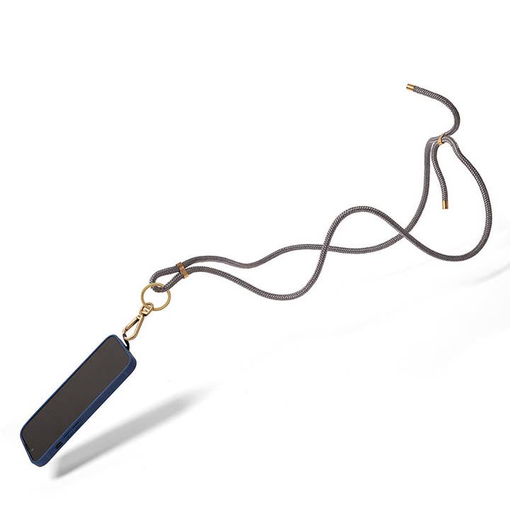 KNOK – wholesale Rem till telefonfodral – Universal telefon halsband (grå)
