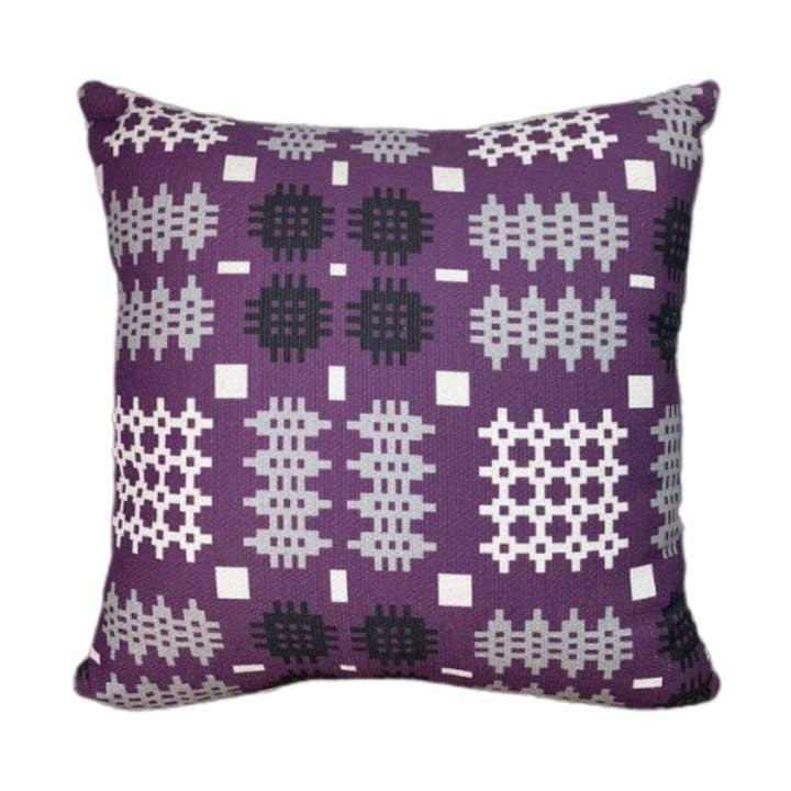 Quadratisches Kissen mit walisischer Tapisserie für den Großhandel von Moose & Co