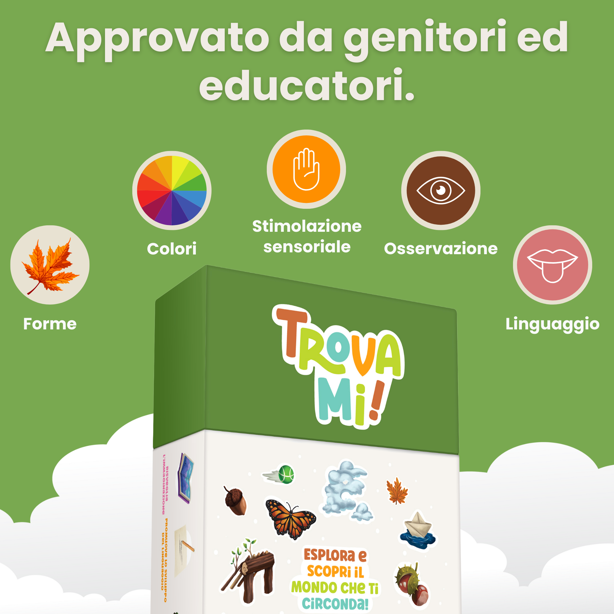 Oh Happy Games - Jeux de société - Wholesale Brain Game - Kids - Find-Me! Outdoors - Montessori educational game to explore nature4