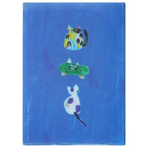 Greeting Life America - Wholesale Folders - Greeting Life Coco-chan 6-Pocket Clear Folder (A5 Size) Book MRZ-721