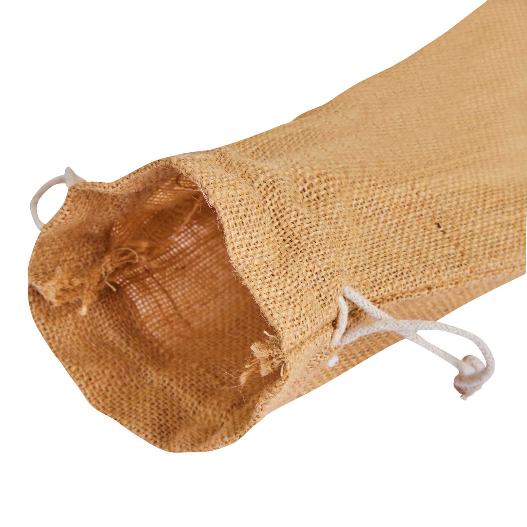 ecojutebags – wholesale Wine gift bag – 12-Pack Burlap Jute Wine Bags – Drawstring Bottle Covers7