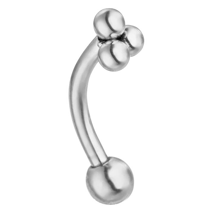 Schmuckgroßhandel – wholesale Enkelt örhänge – Kulor | Kirurgiskt stål Rook Piercing