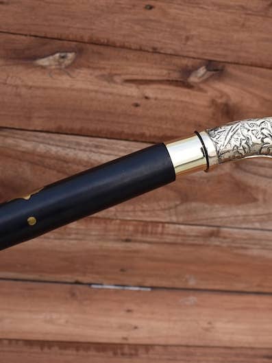 Bastón para adultos de latón antiguo con mango intercambiable para venta al por mayor de DDecorStore