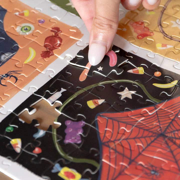 1canoe2 | One Canoe Two Paper Co. - Wholesale Puzzle - Adult - Spooky Sweets - 500 Piece Halloween Jigsaw Puzzle4