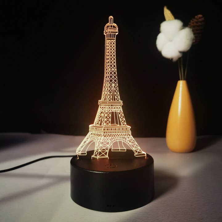 Crystal Led Night Light Lamp For for wholesale by La Bella Monte