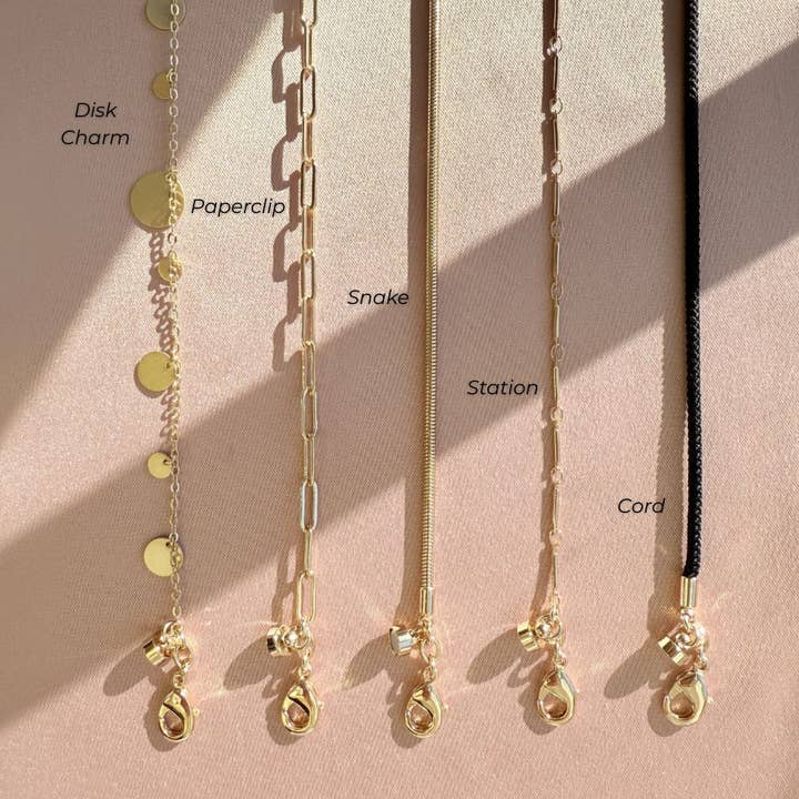 Camille Jewelry - Wholesale Sunglasses/Eyeglasses Strap - Women's - Magnetic Necklace – Convertible Bar Chain6