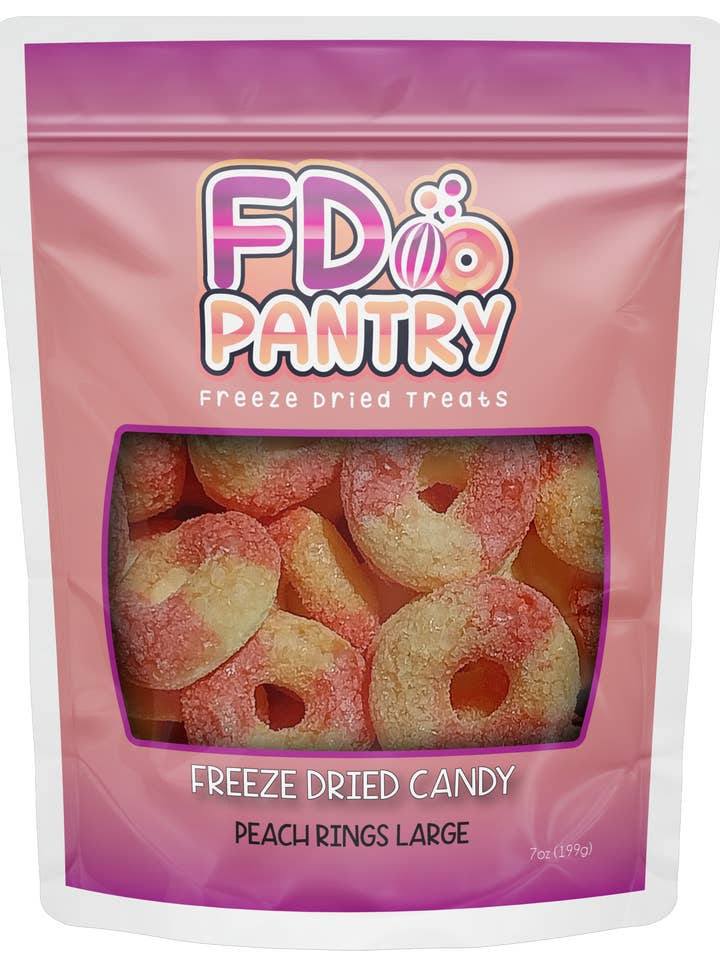 Grande bague à pêche lyophilisée pour la vente par FD Pantry