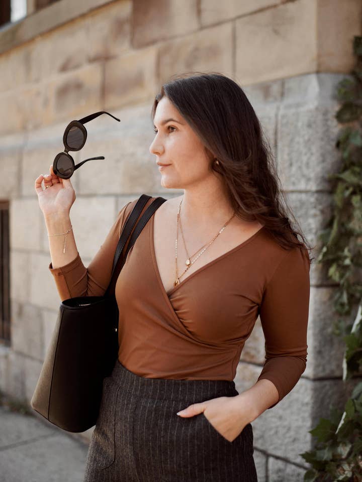 Meemoza - Wholesale Knit Top - Women's - Lara Top 3/4 Sleeves (other colours)2