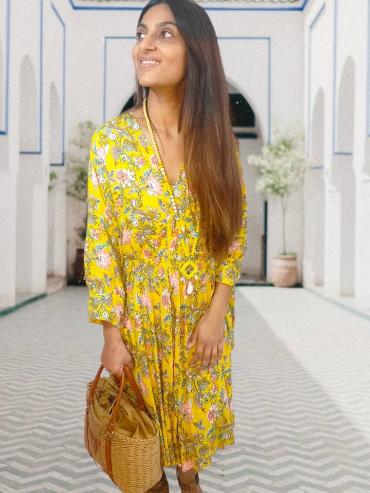 Nola by bijusol - Wholesale Dress - Women's - Floral Dress2